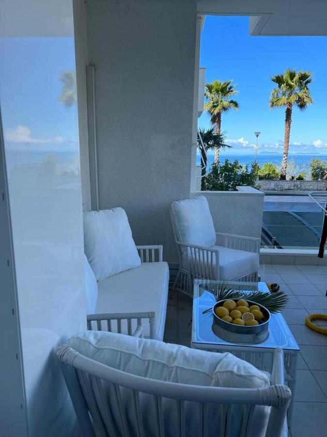 White Sidesea View Apartment Saranda Dış mekan fotoğraf